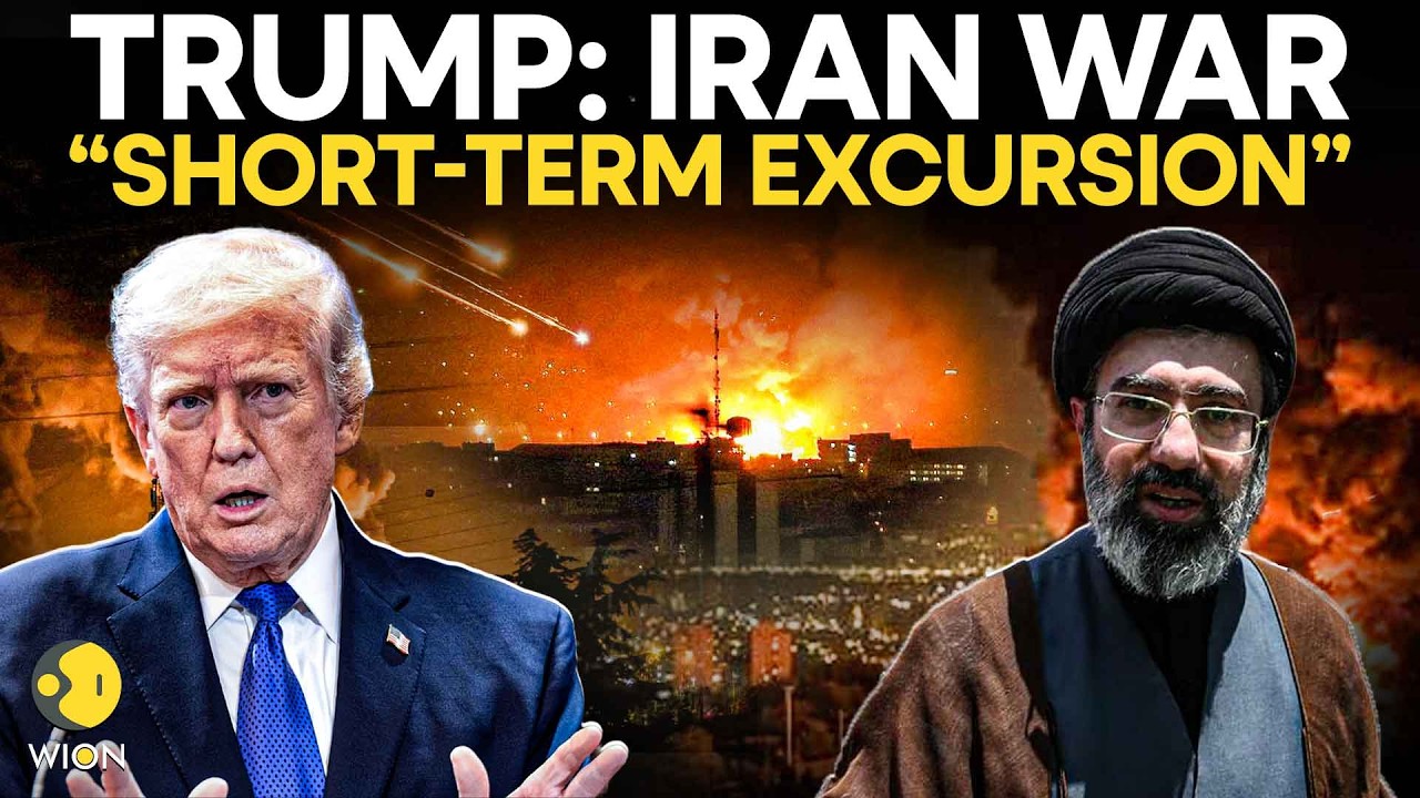 US-Iran War: Trump Says Iran War Could Be “Short-Term Excursion” | WION Originals