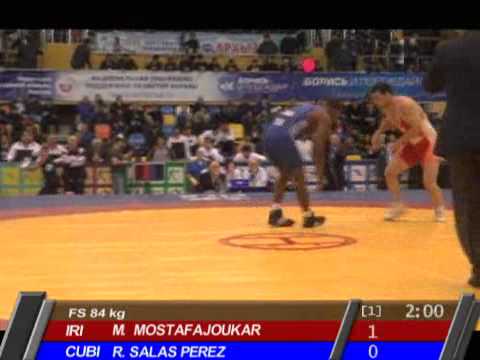Ehsan Amini (IRI) vs Reineri Salas Perez (CUB) 84kg - 2011 Freestyle Wrestling World Cup