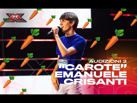 Significato della canzone Carote di Emanuele Crisanti