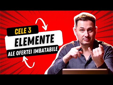 Cele 3 elemente esențiale ale unei oferte IMBATABILE