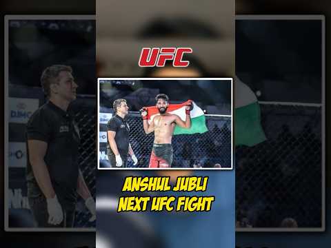 Anshul Jubli’s NEXT UFC Fight UPDATE