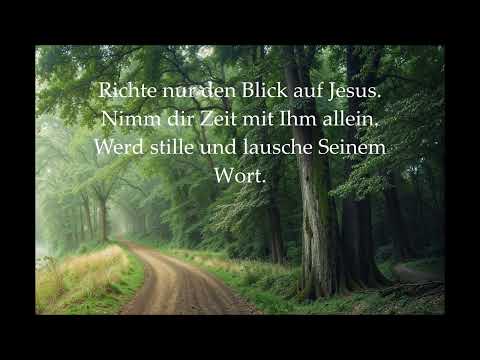 Schau auf Jesus