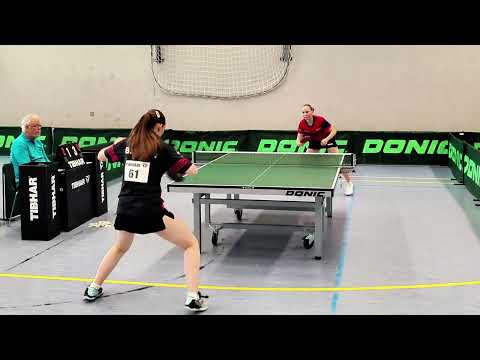 Struß, Leni (TTR 1746) - Korzun, Valeriia (TTR 1761) Top 48-Bundesranglistenturnier Mädchen 19