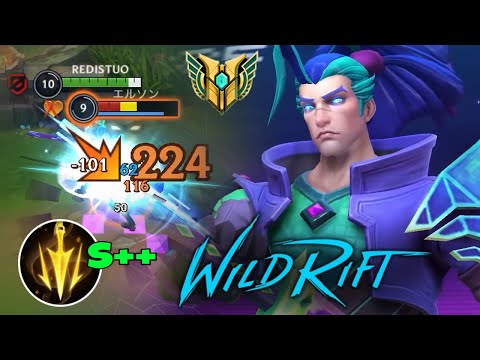 Yasuo Fast combo Q + E | Wild rift Yasuo Montage | New Rune is S++ Tier