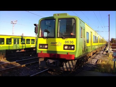 8520 Class Dart Train number 8636 - Clontarf Road Station, Dublin