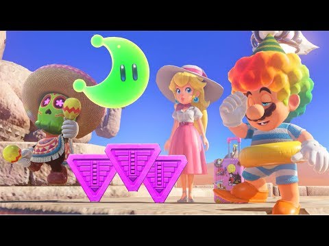 Super Mario Odyssey 100% Guide Part 2 of 51 All 999 Power Moons & Purple Coins Gameplay Walkthrough