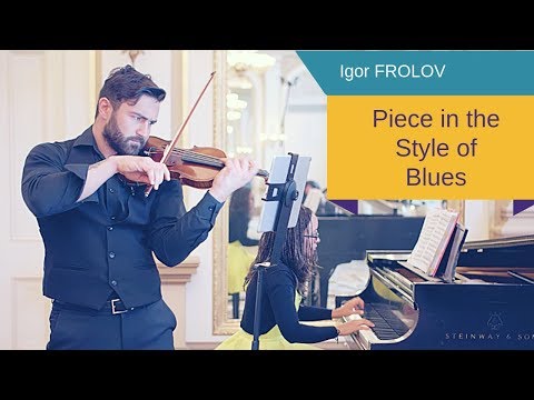 I.Frolov - Piece in Style of Blues - Alexandr Kislitsyn and Iris Blanco-Urgelles