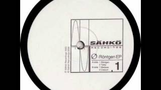 Sähkö Recordings - 001 - A1 - Q - Röntgen - Röntgen