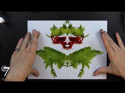 Ich habe FÜR SIE einen Rorschach-Tintenkleckstest gemacht.