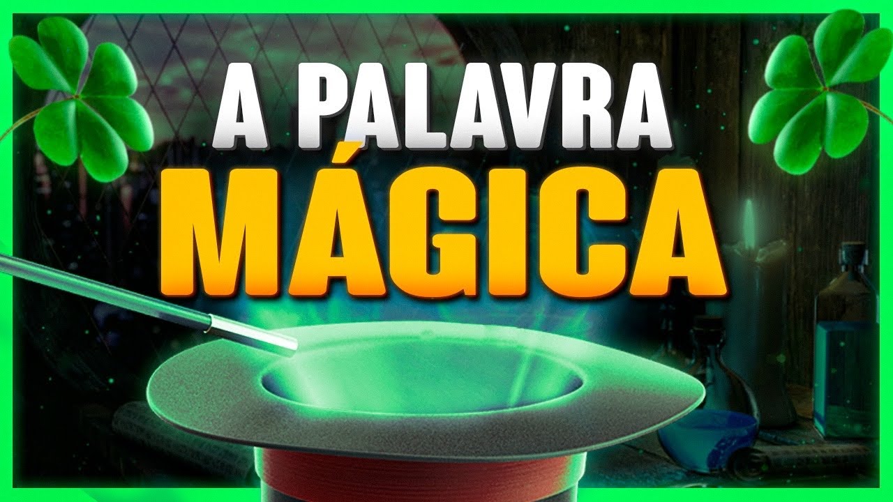 REPITA ESSA PALAVRA NO PRIMEIRO DIA DO MÊS E TENHA SORTE. 🍀