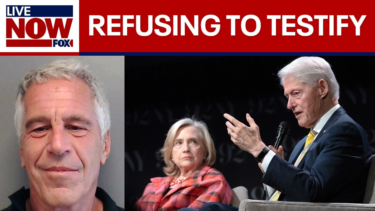 Epstein files: Lawmakers speak on Clintons refusing to testify