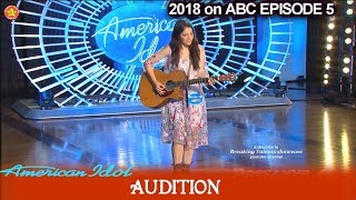 Carly Moffa  She's the WHOLE PACKAGE  sings Original Song  Audition American Idol 2018 Episode 6