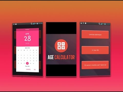 Age Calculator Video