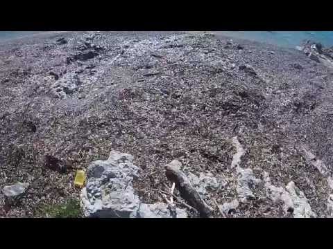 Prizba beach from the air