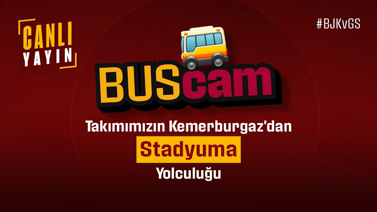 🔴 #BusCam | Takımımızın, Kemerburgaz'dan stada yolculuğu! #BJKvGS