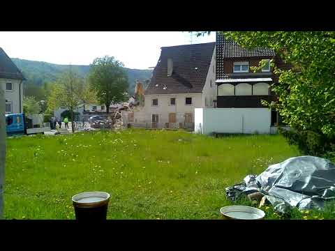 Abriss Badhaus Schelklingen