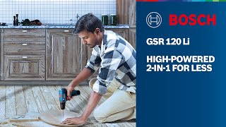 BOSCH GSR 120-LI set
