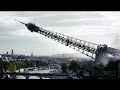 The fall of the Eiffel Tower