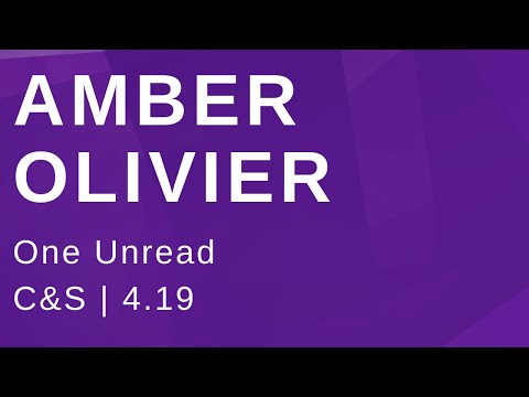 Amber Olivier One Unread (C&S)