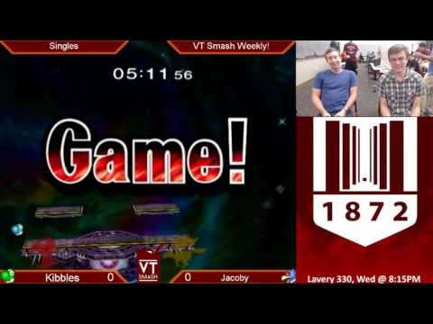 Kibbles vs. Jacoby - VT Smash Fall Meeting 9/14/2016