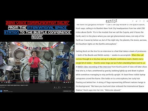 On Topic | Christina Koch, NASA Johnson, Bustle Conference Call