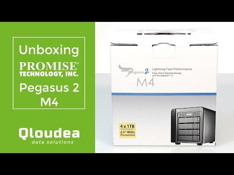Promise Pegasus 2 M4 Unboxing en Español