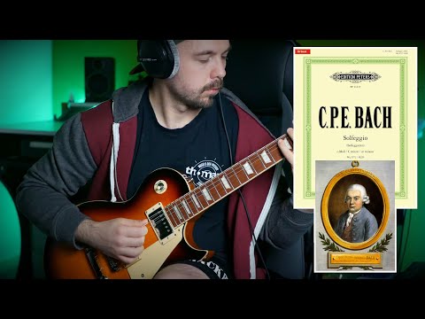 CPE Bachs "Solfeggietto" | With Tab | Arranged by Kevin Heiderich | AKA Solfeggio