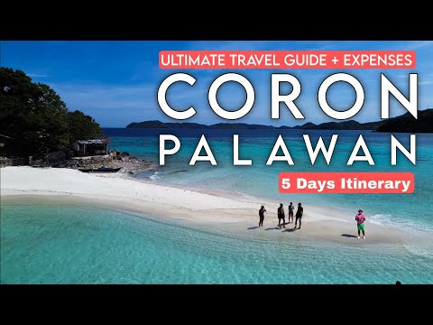 CORON 🇵🇭 |Travel Guide + Expenses | Mt. Tapyas + Maquinit  + Island Tour A, B, D + PUKAWAY CAVE