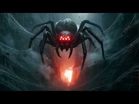 🕷️🌫️🔥 Ushbaka — Queen of the Shadows of Nan Dungortheb (8s Cinematic Intro) 🔥🌫️🕷️