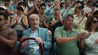  the men in the stands