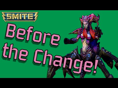SMITE League #12 Arachne, Before the change.