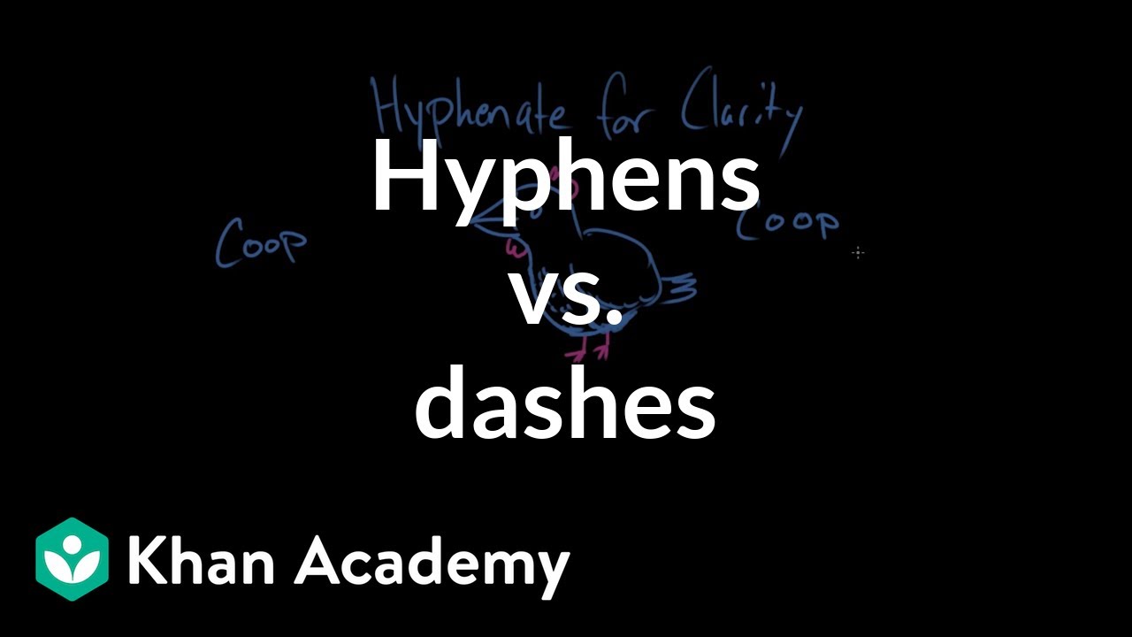 What is the difference between a hyphen and a dash? Any Answer