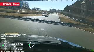 NRP Angels 24 Hours of Lemons Barber Motorsports Park February 2022 pushed off