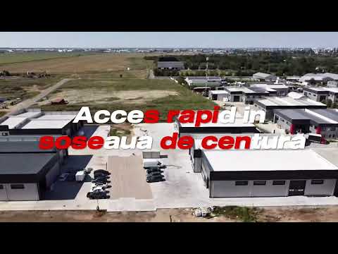 Inchiriere 4 hale industriale situate  in apropriere de Podul Domnesti — Video