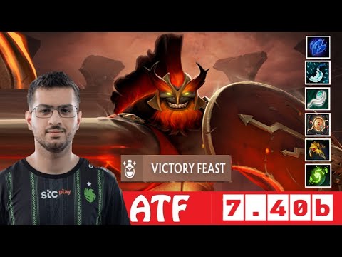 [DOTA 2] ATF MARS [TEAM FALCONS vs NAVI] [ESL  ONE BIRMINGHAM CQ] [7.40b]