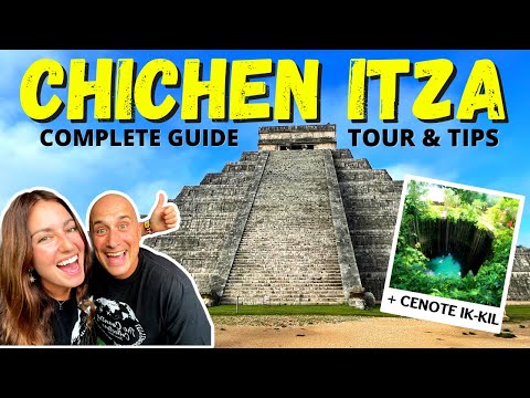 , title : 'CHICHEN ITZA MEXICO - Tour & Guide + CENOTE Ik-Kil 🔥 (MUST WATCH)'