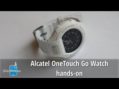 Alcatel OneTouch Go Watch hands-on