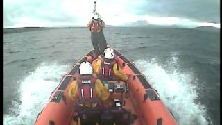 preview picture of video 'Kyle of Lochalsh RNLI Helicopter Training'