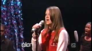 Savannah Robinson sings "Beautiful" on Ellen