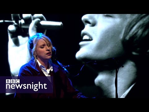 BBC Proms: Susanne Sundfør sings Scott Walker's On Your Own Again LIVE - BBC Newsnight