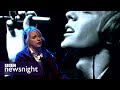 BBC Proms: Susanne Sundfør sings Scott Walker's On Your Own Again LIVE - BBC Newsnight