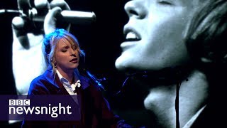 BBC Proms: Susanne Sundfør sings Scott Walker&#39;s On Your Own Again LIVE - BBC Newsnight