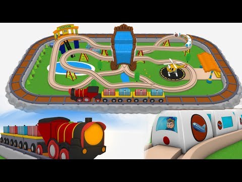 trains for children - cartoon for kids - chu trains - train videos for children - trains Video