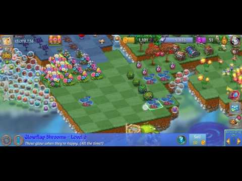 Merge dragons wonder number 9 golden mushroom