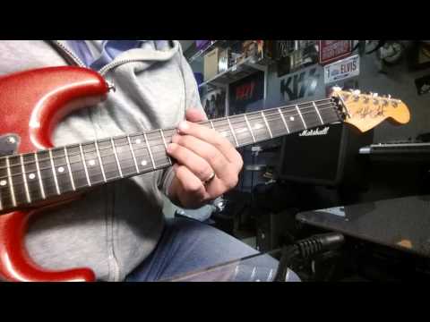 Michael Rockert guitar tutorial - Master and Slave (KISS)