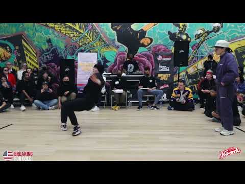 SashaFox Vs Snap1 - B-Girl Semis - Midwest Open - Breaking For Gold USA - USA Dance -BNC