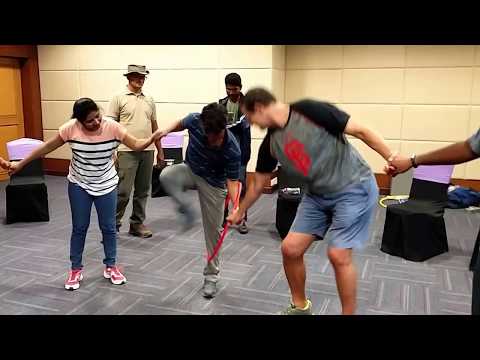 Pass the Ring Team Building Game