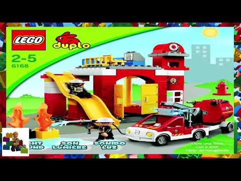 LEGO instructions - DUPLO - 6168 - Fire Station