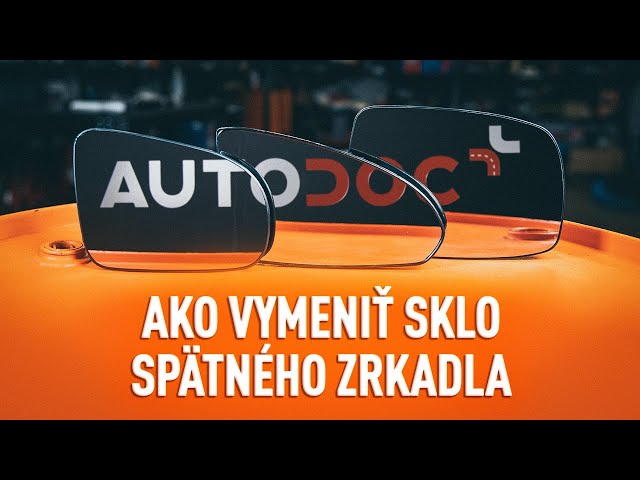 Pozrite si video sprievodcu ako vymeniť Sklo zrkadla na VAUXHALL Vivaro Combi (X82)