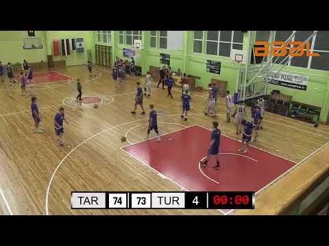 BBBL boys U16 Tarvas / Rakvere SK 2004 vs TURĪBA RĪGA Centrs 2004